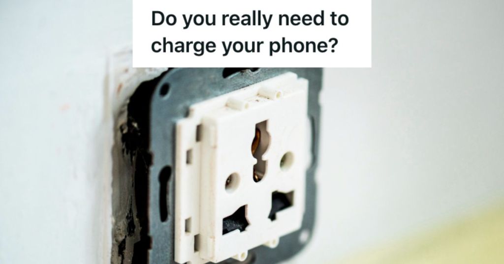 A broken outlet on the wall