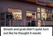 Thief Failed Miserably When He Tried To Ram His Truck Into The Front Of A Store, But The Employees Got A Good Laugh When They Watched The Security Footage