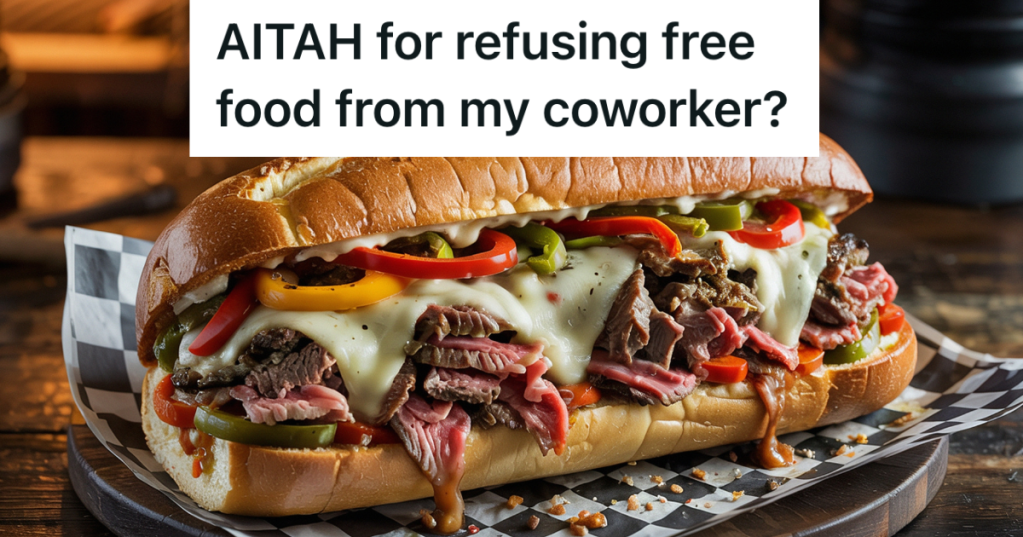 closeup of a philly cheesesteak sandwich