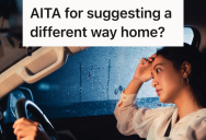 He Thought It Would Be Better To Take A Shortcut To Get Home, But His Girlfriend Got Upset At That Suggestion