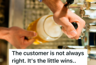 Employee At Craft Brewery Makes Sure Each Pour Is Exact, But Customers Still Ask For More