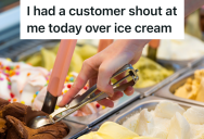 Employee Misunderstands How Teenager Wants Her Ice-Cream, So The Girl’s Mom Insists On An Apology