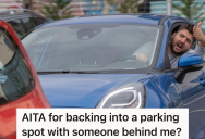 He Was Backing Into His Parking Spot Like Usual, But Another Driver Was So Angry That He Got Out Of His Car To Yell At Him