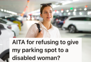 Apartment Manager Asked Her To Give Up Her Parking Spot For A Disabled Neighbor, But She Refused Since A Spot Is Included In Her Lease