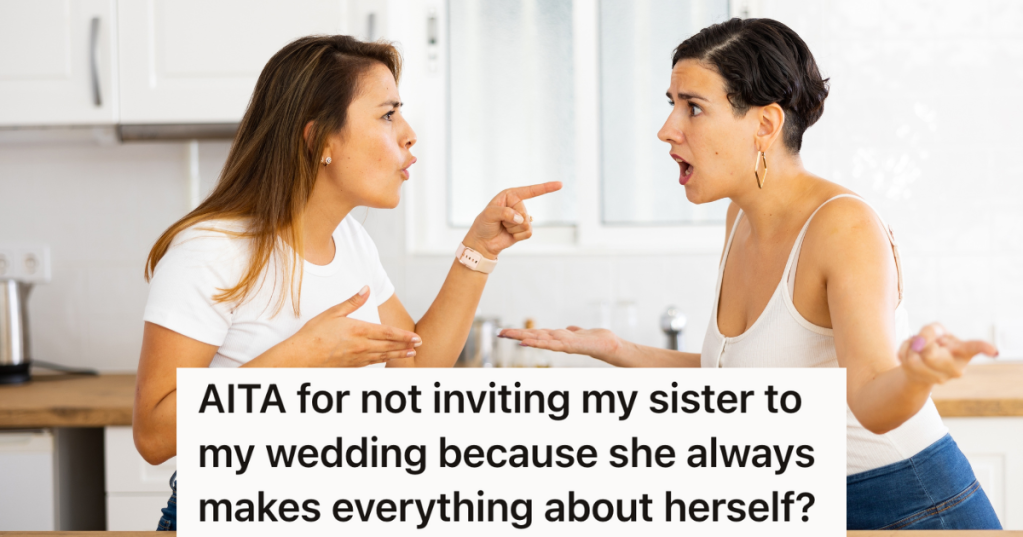 two sisters arguing