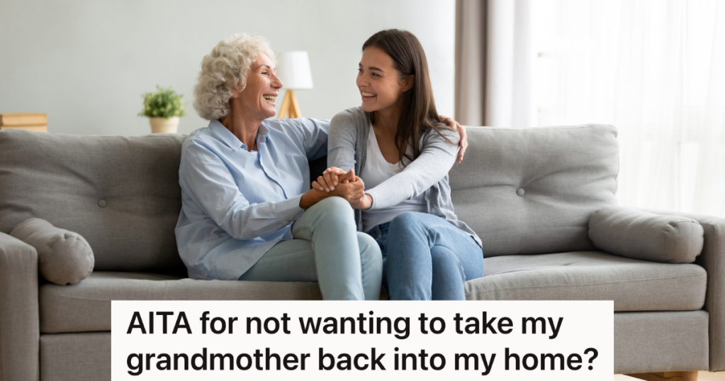 young woman and her grandmother