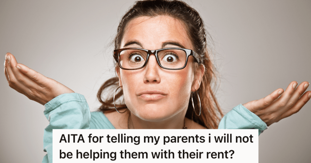 young woman in glasses shrugging