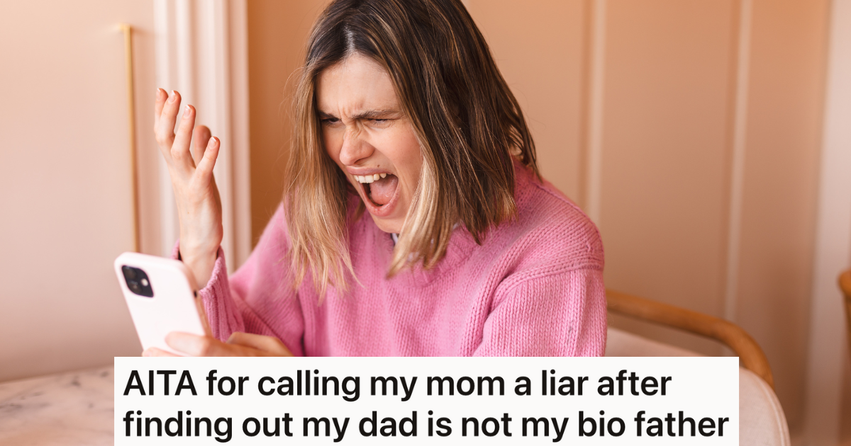 angry woman yelling at her phone