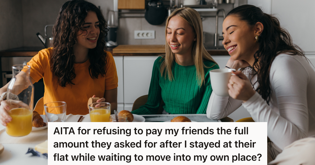 three young women eating breakfast in their apartment