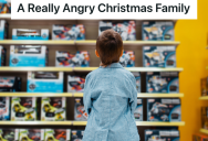Kid Really Wants A Certain Toy, And When His Dad Refuses To Buy It, He Starts Screaming At Him