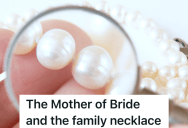 Mother Of The Bride Needs A Necklace Repaired Pronto, And The Bride And Groom Are Very Grateful For The Quick Work