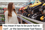 Woman Claims Brand New Lawn Mower Doesn’t Work, But The Employee Is  Baffled When He Discovers The Problem