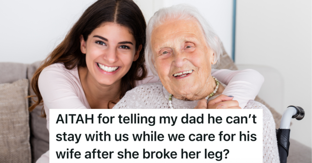 woman hugging elderly woman in wheelchair