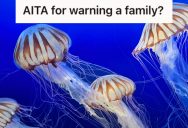 Man Warned A Family About A Nearby Jellyfish In The Water, But They Blamed Him For Ruining Their Beach Day