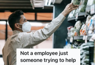 Man Offered To Assist A Customer Who Mistook Him As A Store Employee, But She Brushed Off His Kindness And Doubted His Intentions