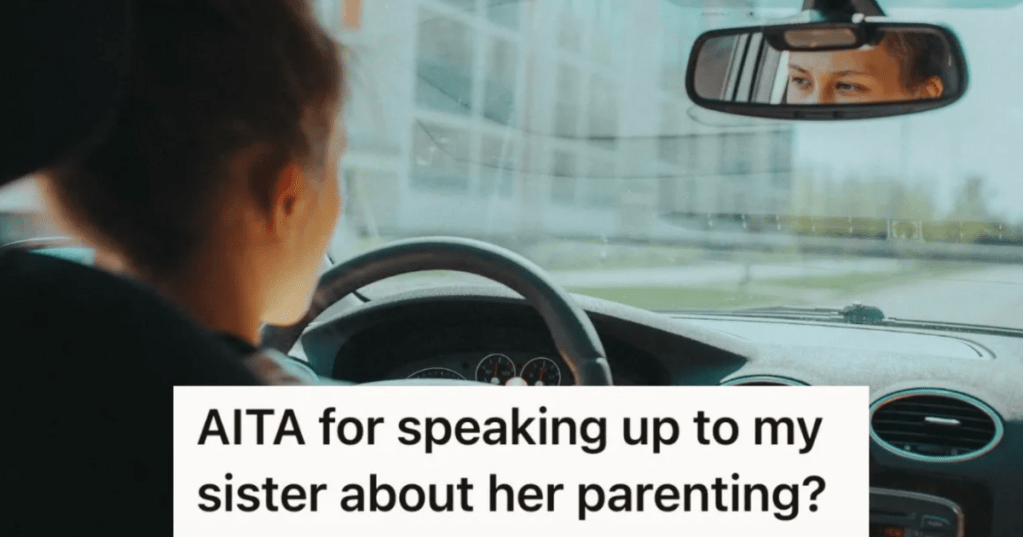 teenage girl driving a car