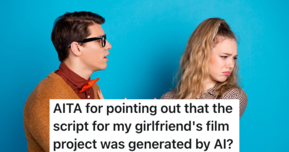 young couple arguing