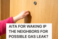 Concerned Tenant Smelled Gas In The Middle Of The Night, But When They Tried Warning Neighbors, They Ended Up With A Door Slammed In Their Face