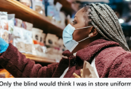 Man Goes Into A Store To Drop Off Something For The Owner, But Another Customer Mistakes Him For An Employee And Gets Mad When He Refuses To Help Her