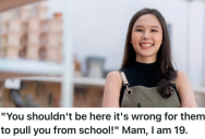 Store Employee Looked Like A Young Teenage Girl, So An Older Customer Told Her She Shouldn’t Be Skipping High School To Work In A Grocery Store