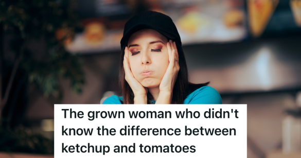 stressed out fast food employee