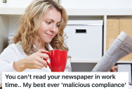 Employee Goes To Work An Hour Early To Reboot The Computer, But The Boss Accuses Them Of Slacking Off