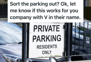 Fiber Company Parks Digger Across Three Private Parking Spots Instead Of One Visitor Spot, So The HOA Has To Step In To Resolve A Dispute Between The Fiber Company And A Homeowner