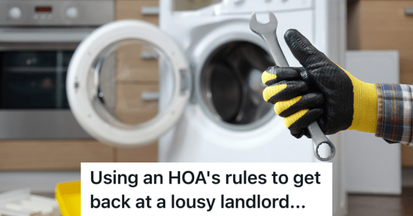 repairman fixing washing machine