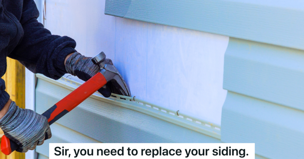 replacing siding on house