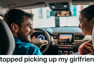 Boyfriend Used To Pick His Girlfriend Up From Work, But Now That She’s Taking Uber Instead, He Feels Bad