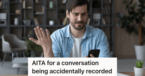 confused man looking at his phone