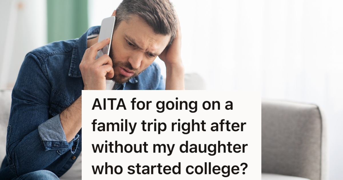 man talking on the phone looking worried