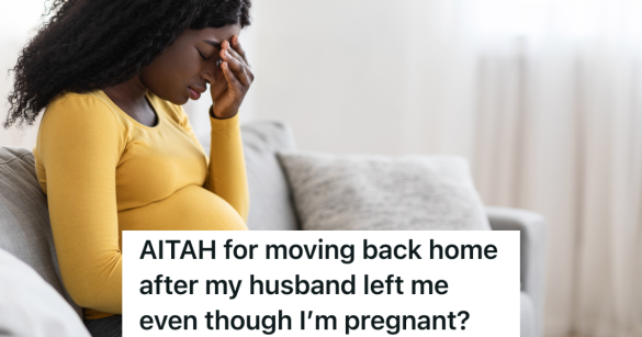 pregnant woman feeling stressed out