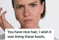 Cashier Dealt With A Stubborn Customer Trying To Haggle Over Shoes, But The Situation Took A Weird Turn When She Got A Creepy Compliment