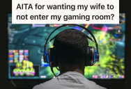 Hubby Wants To Play Video Games By Himself, But His Wife Keeps Coming In The Room And Distracting Him