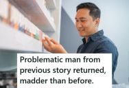 They Said He Had To Show His ID To Purchase A Vape, And This Customer Got Irate And Began Screaming At The Employee