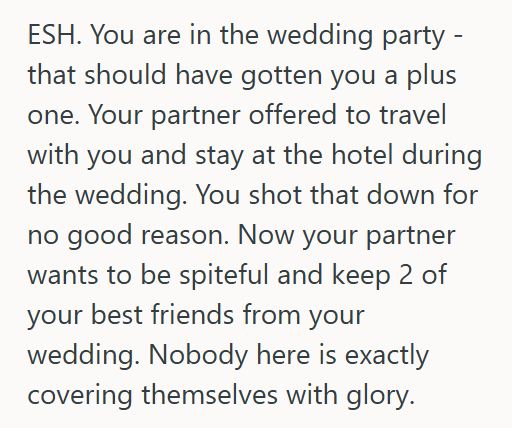 Wedding Drama 1 Guy Agrees To Be A Groomsman At His Best Friend’s Wedding, But His Girlfriend Wasn’t Invited. Now She Wants To Exclude Them From Their Own Future Wedding.