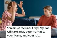 His Wife Gave Him An Ultimatum To Either Kick His Daughter Out Or Get A Divorce, So He Instantly Opted For A Divorce And Left With His Daughter