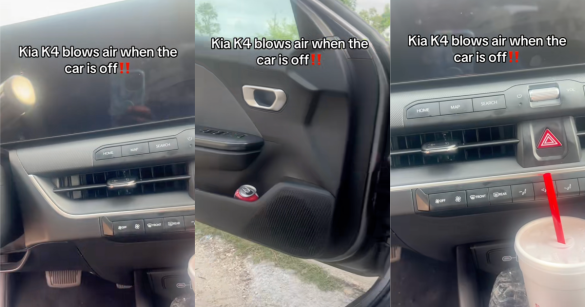 car with a door open