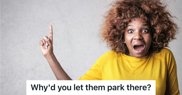 angry woman pointing