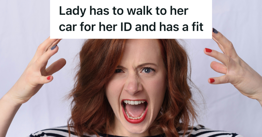 angry woman screaming