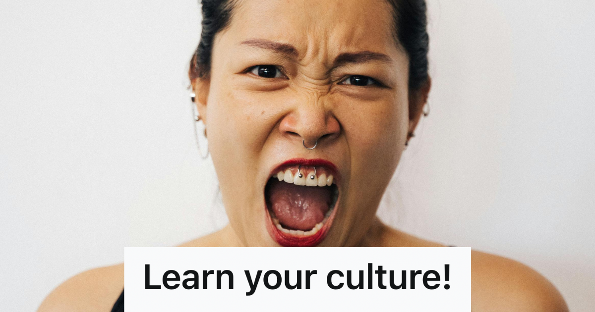 angry woman screaming