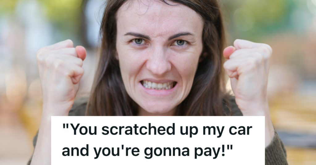 angry woman shaking her fists