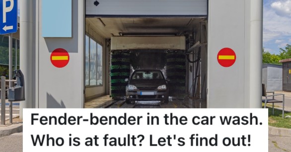 exterior of a car wash