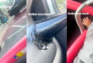 A Mom Showed How She Cools Off Her Baby In The Back Of Her Car With A Dollar Tree Hack