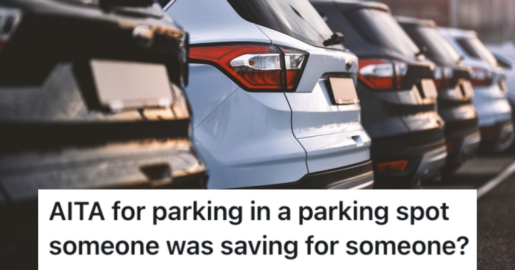 cars in a parking lot