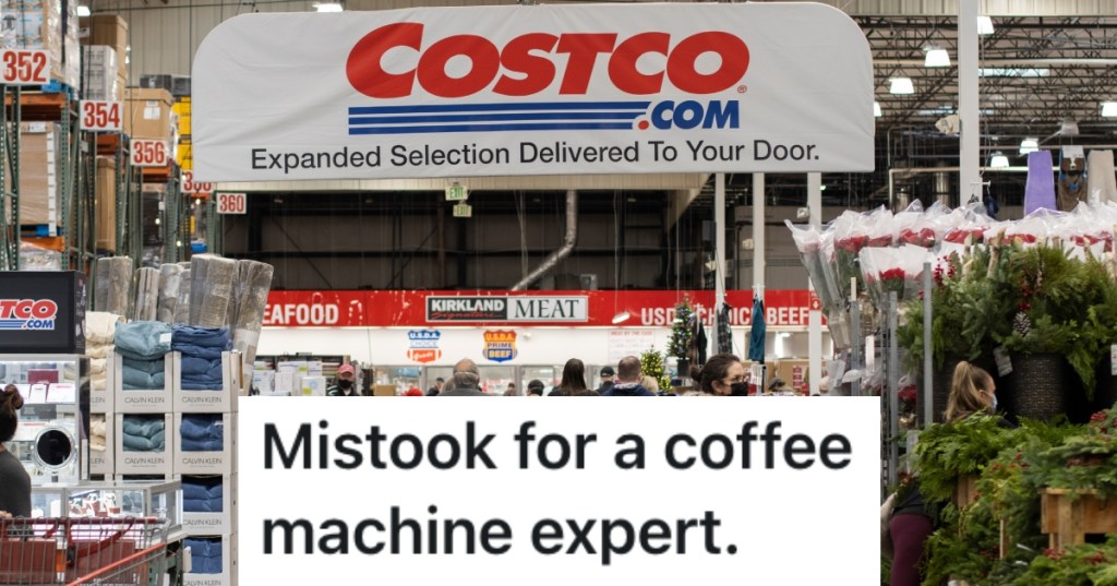 interior of a costco store