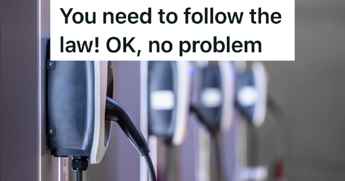 charging ports installed