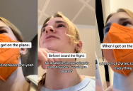 A Traveler With Severe Allergies Asked To Board Her Plane Early So She Could Clean Her Seat