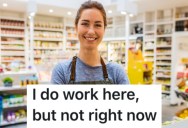 Grocery Store Employee Was Shopping At The Store When She Was Off The Clock, So She Refused To Assist A Customer Who Needed Help